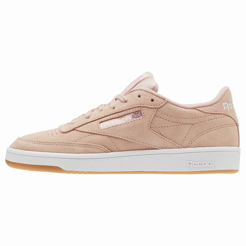 Reebok Club C 85 Tenisky Damske - Ruzove UD1627SZ